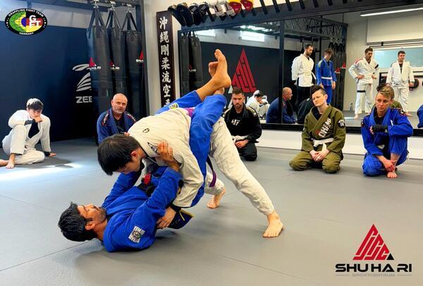 BJJ Seminar mit Headcoach Gabriel Rainho