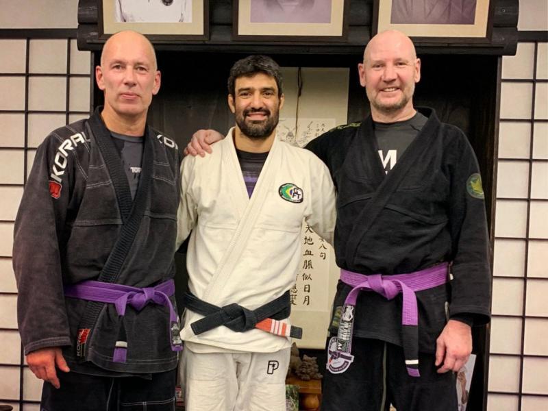 Zweites Brazilian Jiu Jitsu Seminar mit Gabriel Rainho