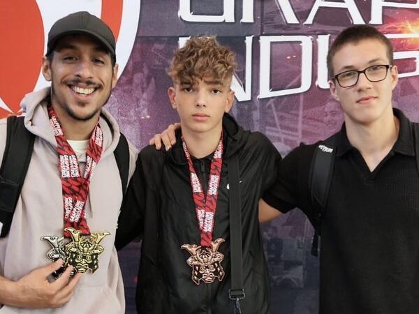 Gold bei Grappling Industries in Berlin