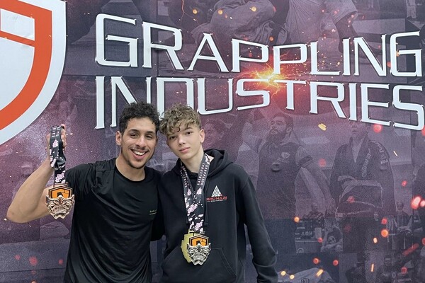 Gold bei Grappling Industries in Berlin