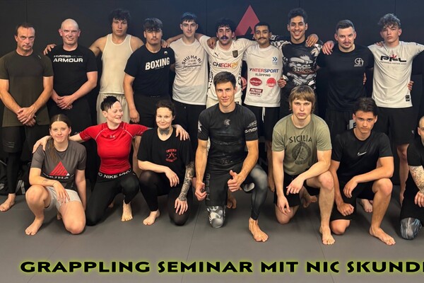 Luta Livre Seminar mit Nic Skunde