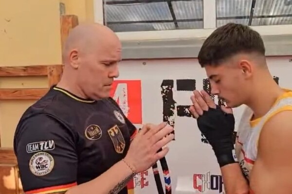 Unser Denis wird Deutscher Vizemeister im Muay Thai