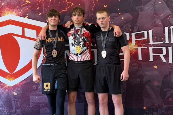 Grappling Industries Berlin - einmal Gold und zweimal Bronze