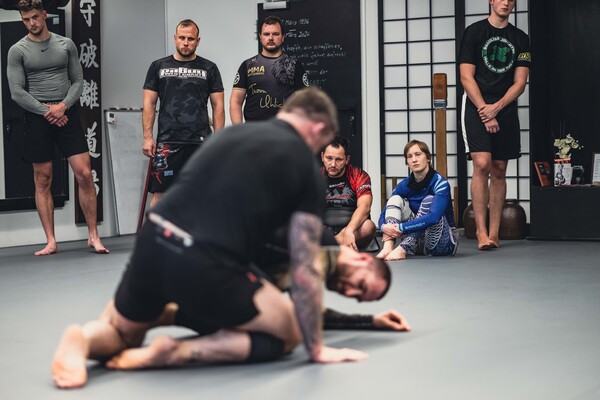 Wrestling und BJJ Seminar mit Marc Goddard