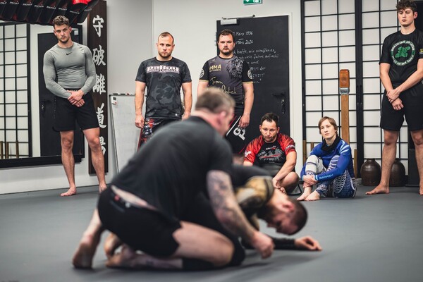 Wrestling und BJJ Seminar mit Marc Goddard