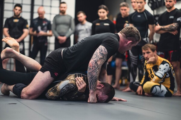 Wrestling und BJJ Seminar mit Marc Goddard