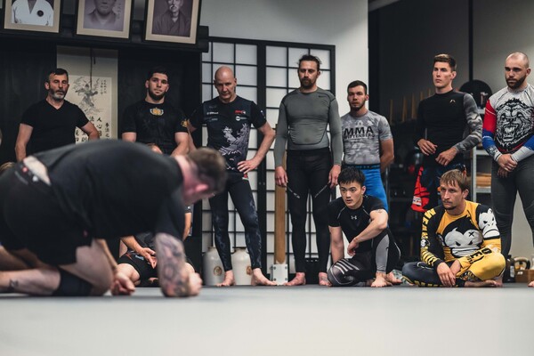 Wrestling und BJJ Seminar mit Marc Goddard