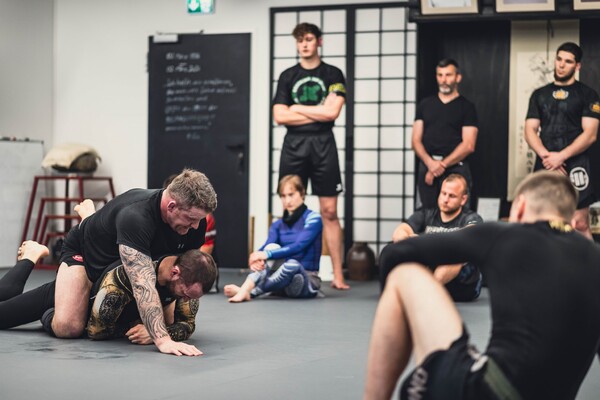 Wrestling und BJJ Seminar mit Marc Goddard