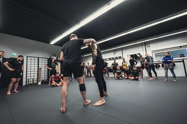 Wrestling und BJJ Seminar mit Marc Goddard