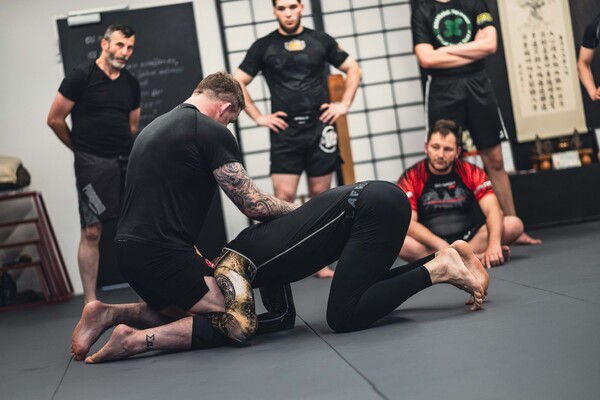 Wrestling und BJJ Seminar mit Marc Goddard