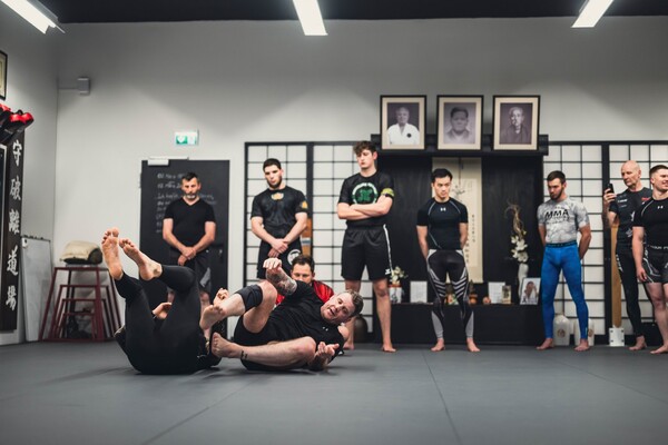 Wrestling und BJJ Seminar mit Marc Goddard