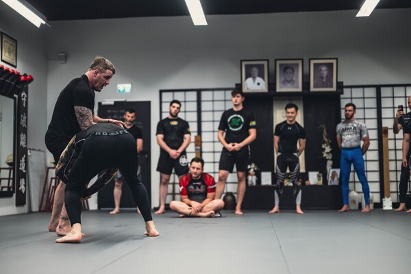 Wrestling und BJJ Seminar mit Marc Goddard