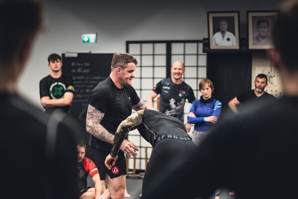 Wrestling und BJJ Seminar mit Marc Goddard