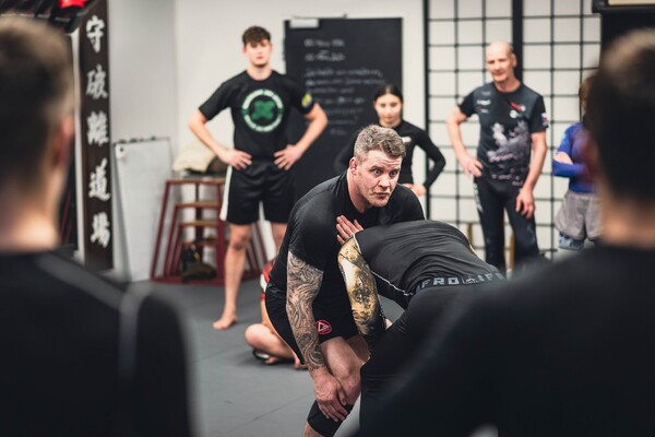 Wrestling und BJJ Seminar mit Marc Goddard