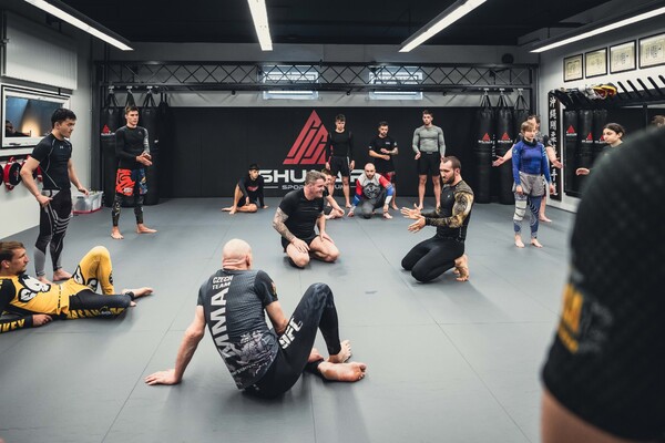 Wrestling und BJJ Seminar mit Marc Goddard