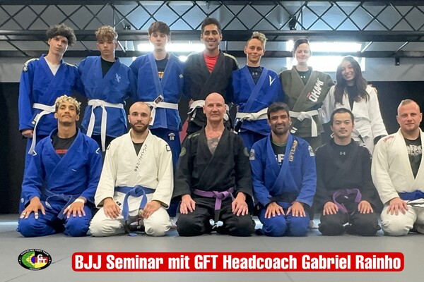 Zweites BJJ-Seminar mit GFT Headcoach Gabriel Rainho in 2024