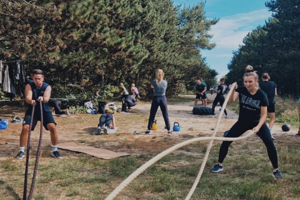 Bootcamp im Wittenberger Stadtwald