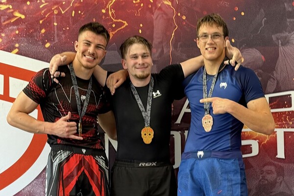 Grappling Industries Berlin - einmal Gold und zweimal Bronze