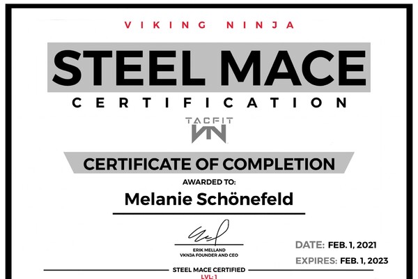 Erfolgreiche STEEL MACE Certification